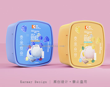 2L Square Ice Cream Box