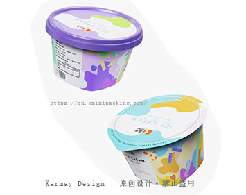 170ml IML ice cream cups with lids