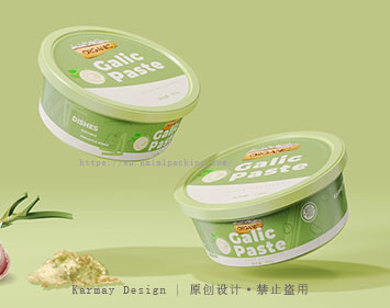 250g Hummus plastic packaging