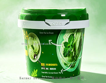 1000ml plastic ice cream tub