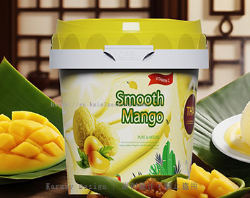 1.5Litre ice cream container with lid