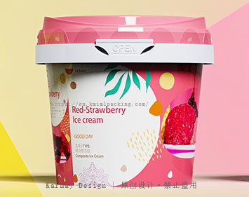 500ml ice cream tubs with lids
